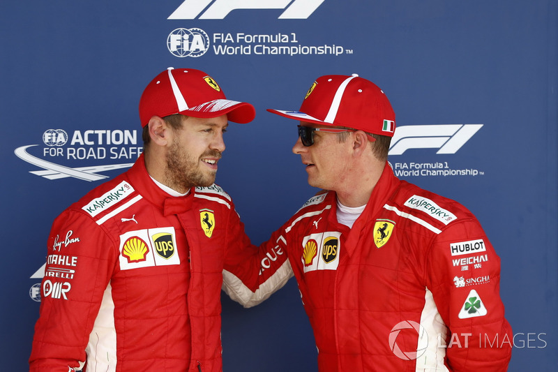 Себастьян Феттель, Кімі Райкконен, Ferrari