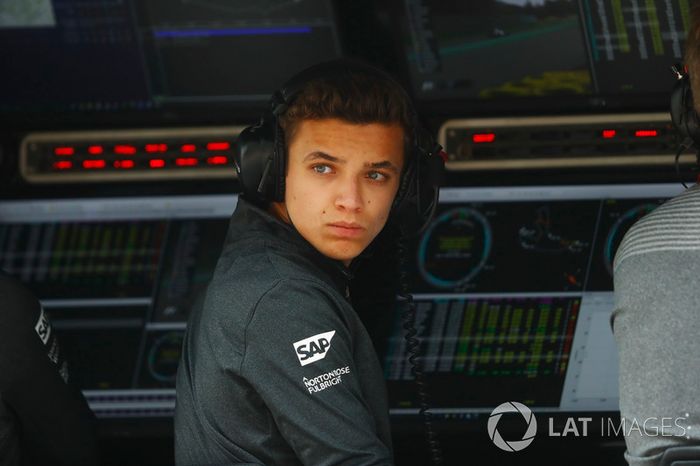 Lando Norris, McLaren junior