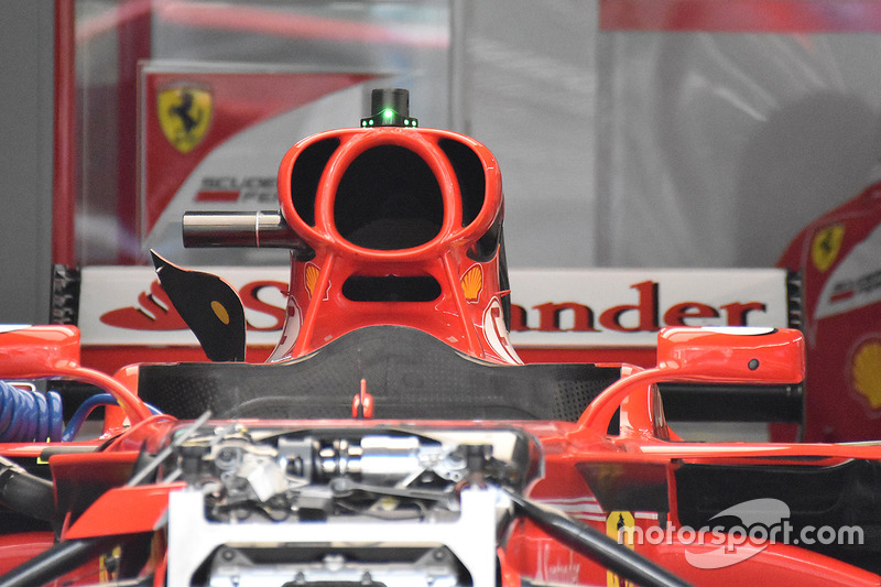 Ferrari SF70H: Airbox
