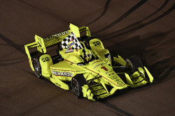 Race winner Simon Pagenaud, Team Penske Chevrolet