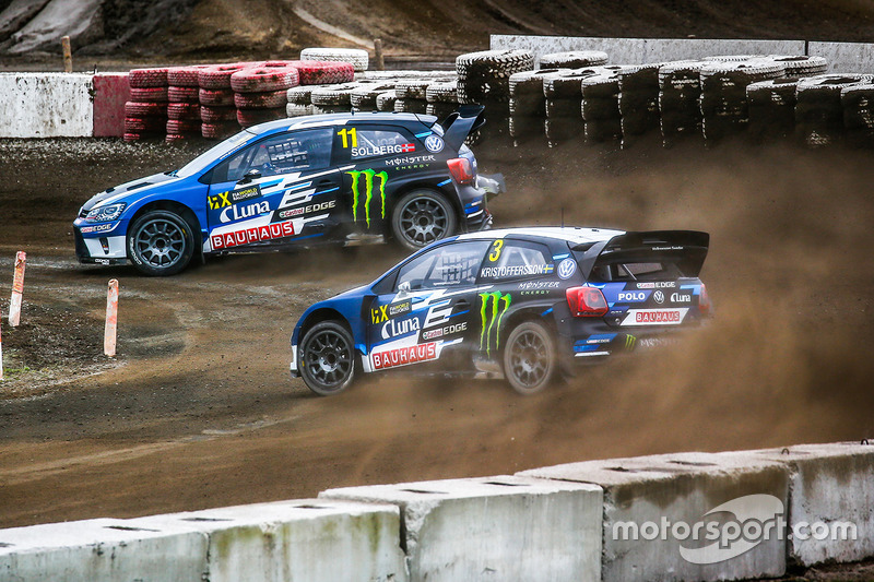 Petter Solberg und Johan Kristoffersson