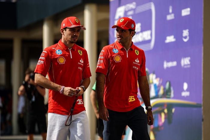 Charles Leclerc, Scuderia Ferrari, Carlos Sainz