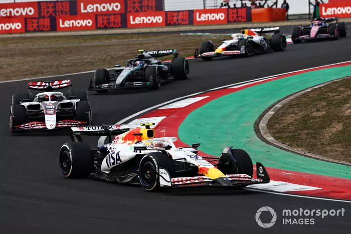 Andrea Kimi Antonelli, Mercedes, Esteban Ocon, Haas F1 Team, Yuki Tsunoda, RB F1 Team