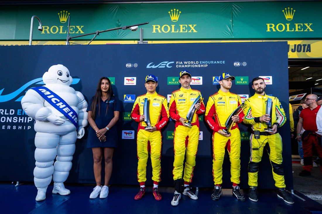 #83 AF Corse Ferrari 499P: Robert Kubica, Yifei Ye, Philip Hanson