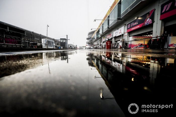 El box de Racing Point