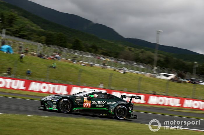 #777 D' Station Racing Aston Martin Vantage AMR GTE-AM: Satoshi Hoshino, Tomonobu Fujii, Charles Fagg