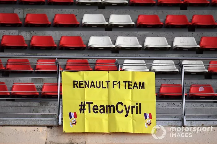 Fans de Cyril Abiteboul, director de Renault Sport F1