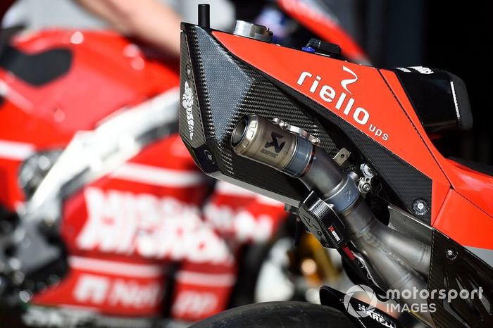 Ducati Team bike detalle