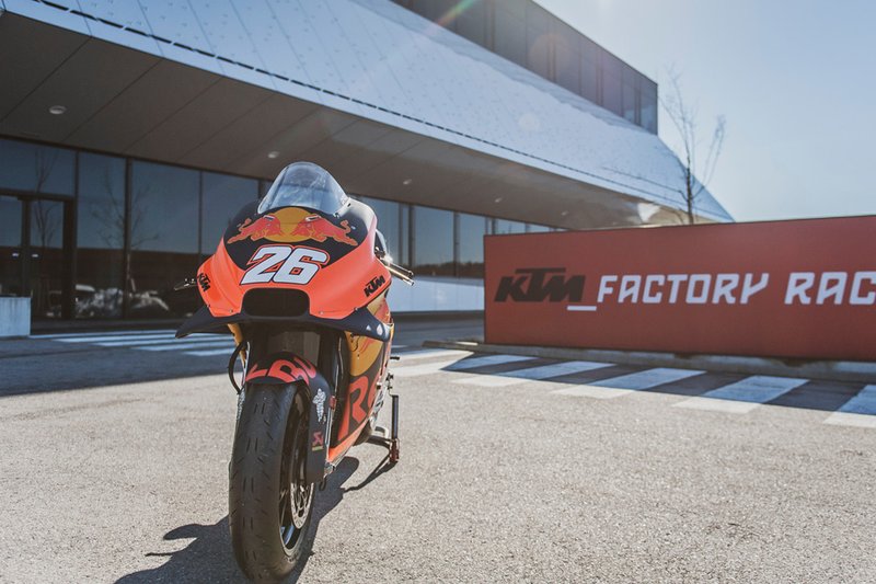 Мотоцикл Дані Педроси, тест-пілота Red Bull KTM Factory Racing
