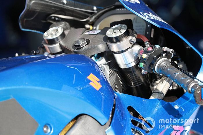 Team Suzuki MotoGP, detalle de la moto