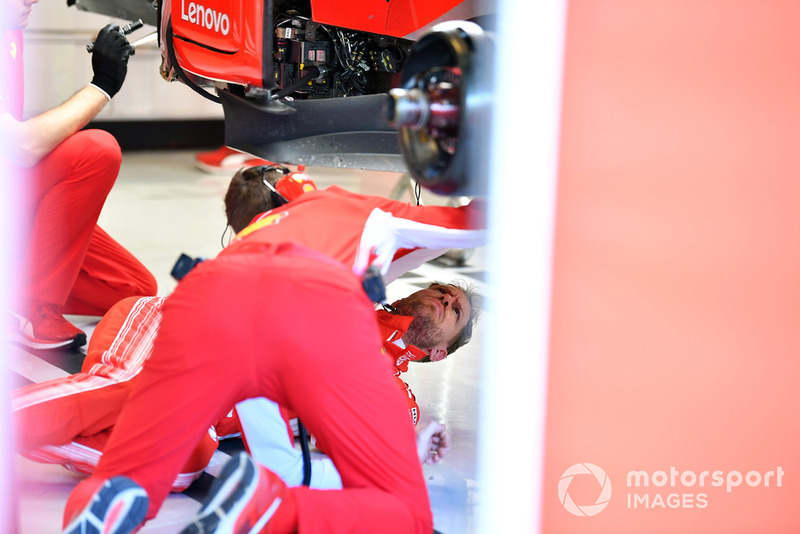 Sebastian Vettel, Ferrari sous la Ferrari SF71H