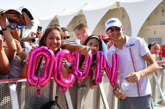Естебан Окон, Racing Point Force India, уболівальники