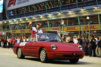 Marcus Ericsson, Sauber on drivers parade