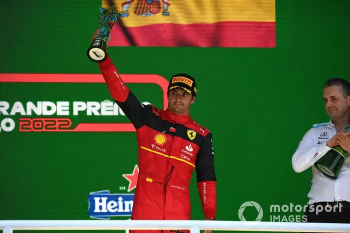 115 - Carlos Sainz, 3º en el GP de Sao Paulo 2022 con Ferrari