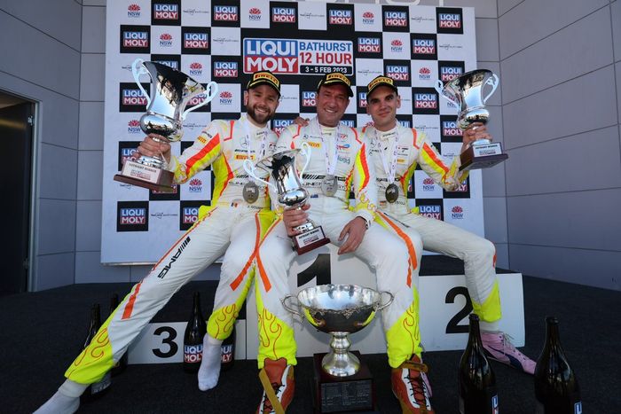 Ganadores #75 Sun Energy 1 Mercedes-AMG GT3: Kenny Habul, Jules Gounon, Luca Stolz