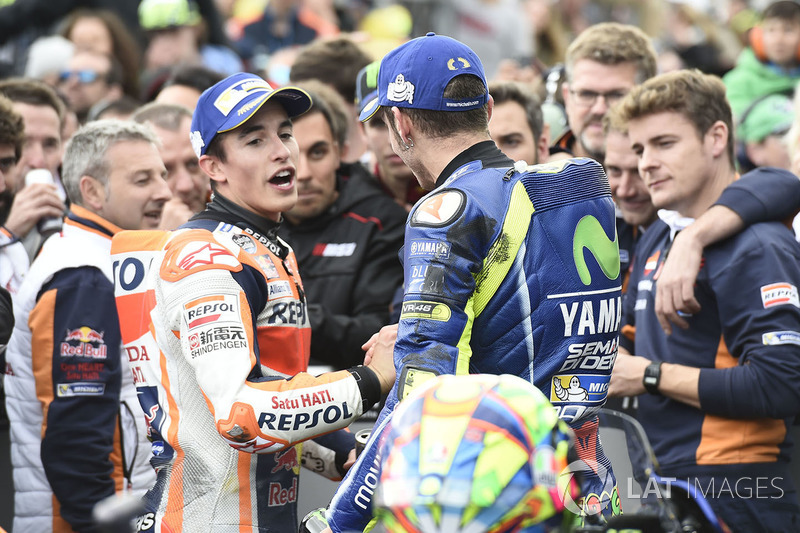 Gesekan dengan Marquez