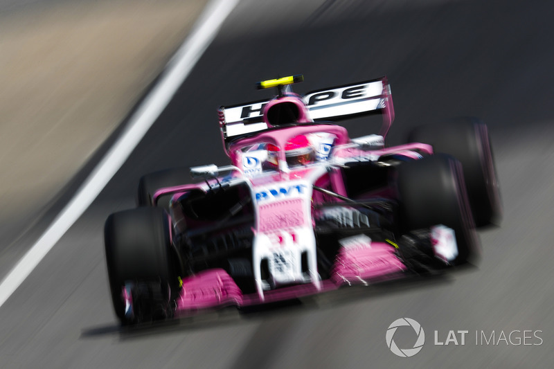 Esteban Ocon, Force India VJM11.