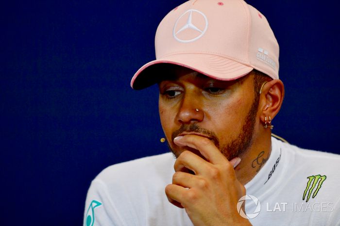 Lewis Hamilton, Mercedes-AMG F1 in the Press Conference
