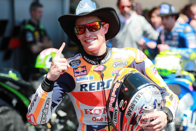 El ganador de la carrera Marc Marquez, Repsol Honda Team
