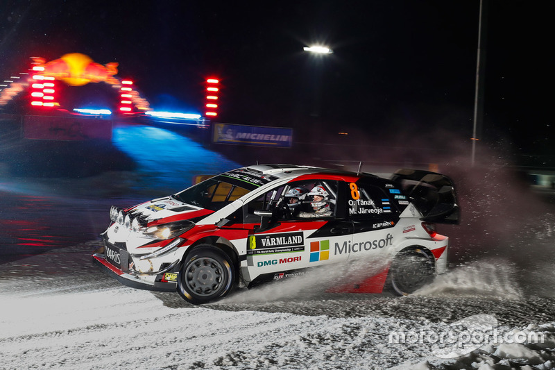 Отт Тянак и Мартин Ярвеоя, Toyota Yaris WRC