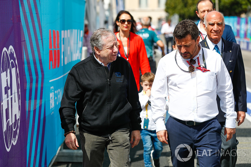 Jean Todt, Presidente FIA arriva al tracciato