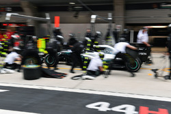 Simulation d'arrêt au stand pour Mercedes AMG F1