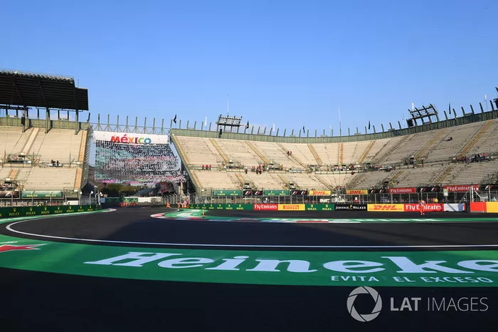Vista del estadio y pista