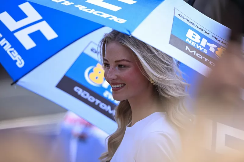 Grid girl de Gresini Racing