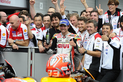 Il secondo classificato Cal Crutchlow, Team LCR Honda