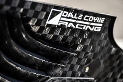 El alerón trasero de un Dale Coyne Racing Honda