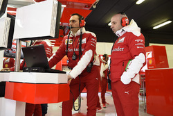 Ferrari ingenieurs aan het werk