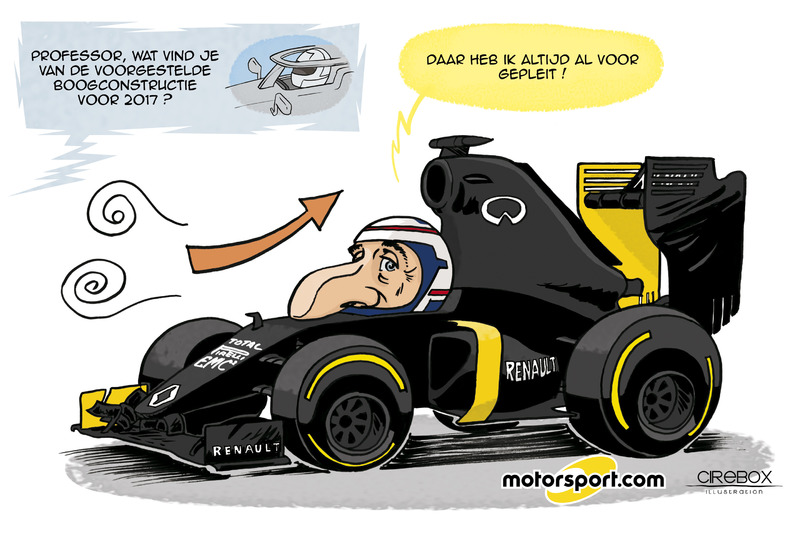 Cartoon van Cirebox - Boogconstructie van Prost