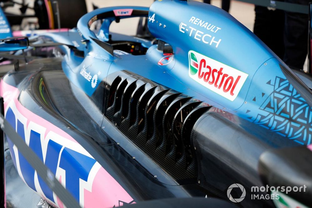 Carrocería del Alpine A523