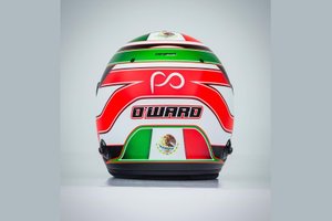 El nuevo casco de Patricio O'Ward Arrow McLaren SP