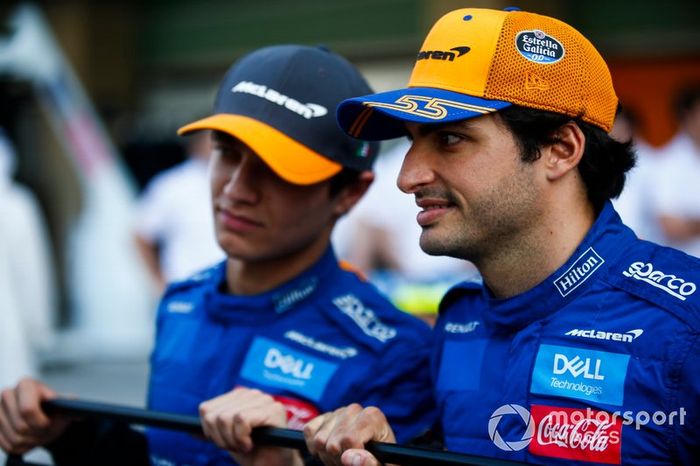 Carlos Sainz Jr., McLaren,  Lando Norris, McLaren