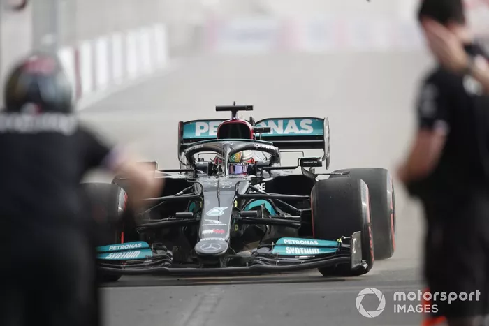 Lewis Hamilton, Mercedes W12