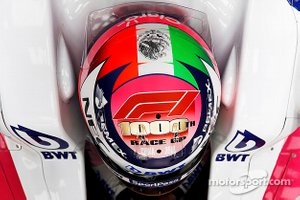 Casco de Sergio Pérez, Racing Point
