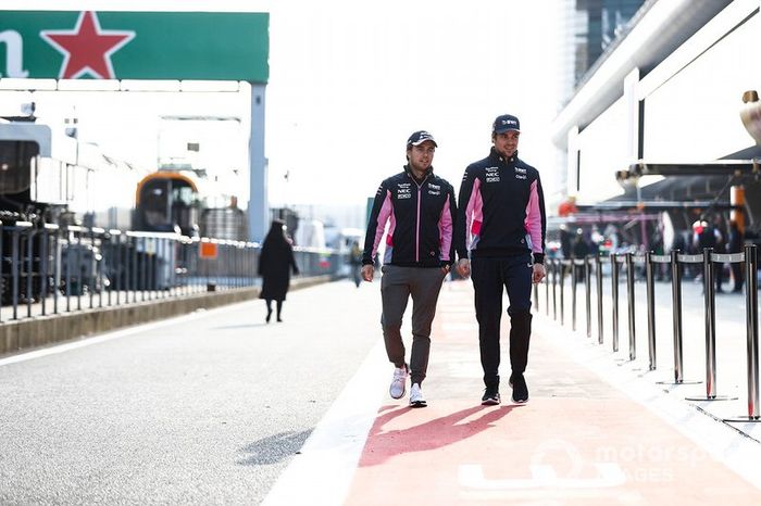 Sergio Perez, Racing Point y Lance Stroll, Racing Point 