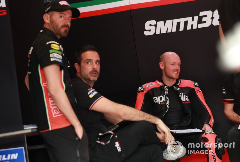 Max Biaggi, Bradley Smith, Aprilia Racing Team Gresini