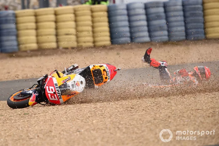 Caída de Marc Márquez, Repsol Honda Team
