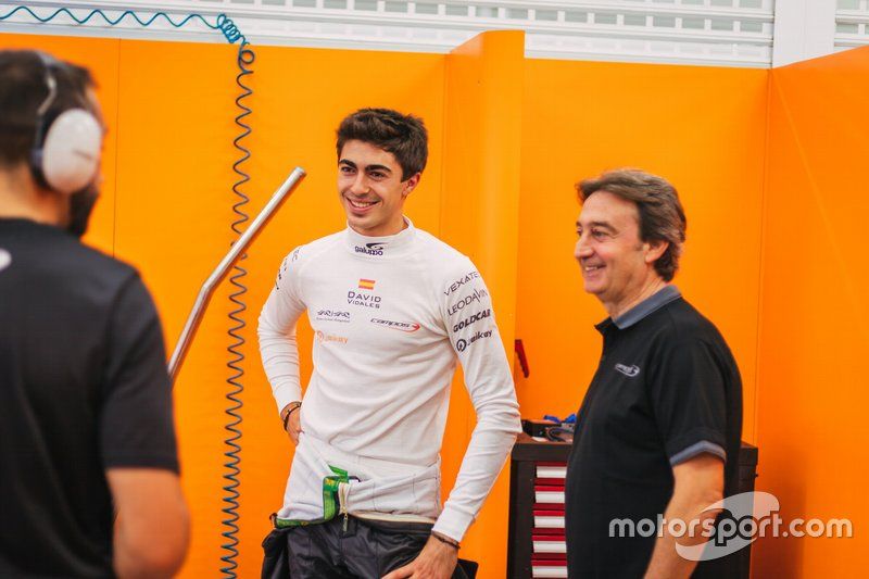 David Vidales, Campos Racing test