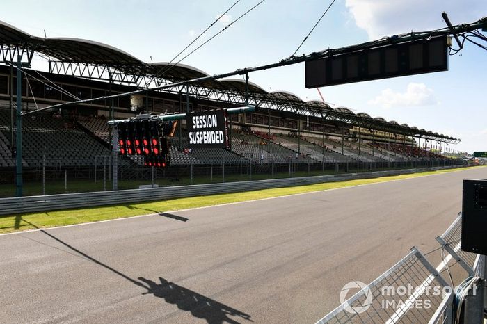 Sesión Prueba de luces suspendida