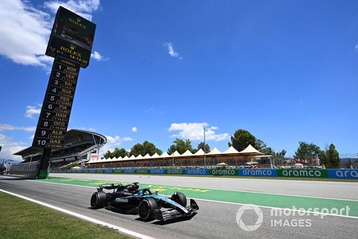 George Russell, Mercedes F1 W15 