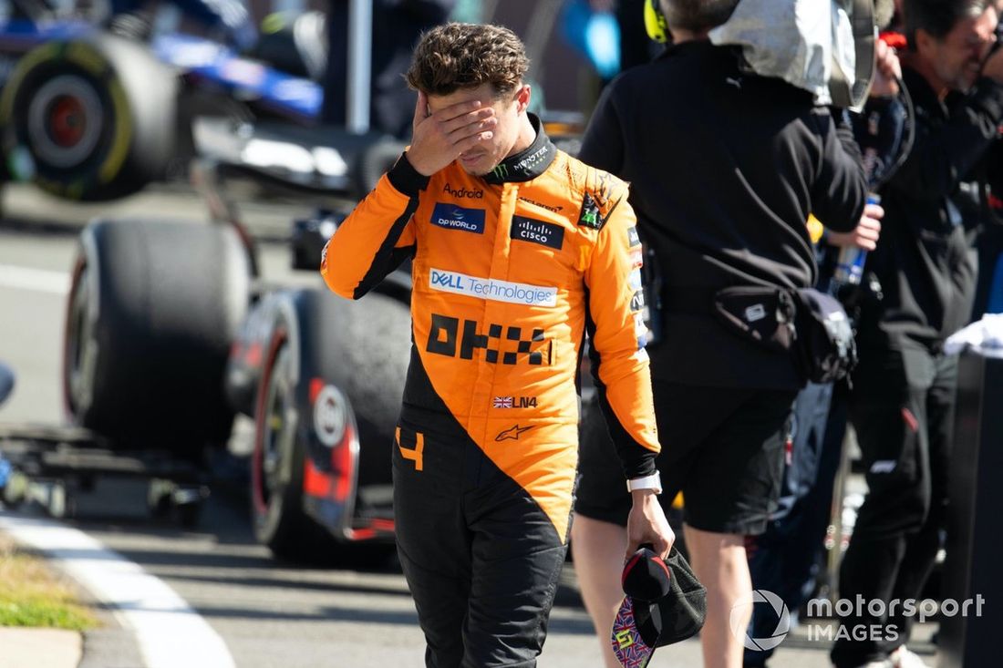 Lando Norris, McLaren F1 Team, 3. miejsce, w Parc Ferme