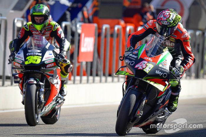 Cal Crutchlow, Team LCR Honda, Aleix Espargaro, Aprilia Racing Team Gresini