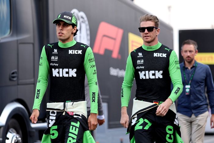 Nico Hulkenberg, Sauber, Gabriel Bortoleto, Sauber