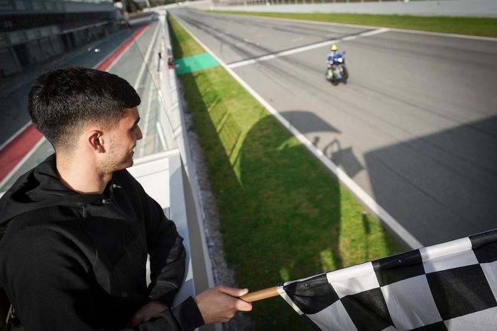 Joan Mir, Suzuki y Pedri González, Futbolista del FC Barcelona 