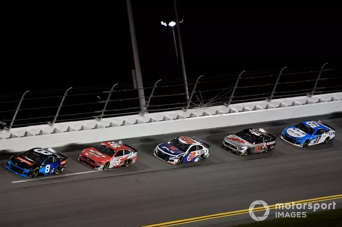 Tyler Reddick, Richard Childress Racing, Chevrolet Camaro TBA, Motorsports Business Management, Ford Mustang Daniel Suarez, TrackHouse Racing, Chevrolet Camaro iFly Cole Custer, Stewart-Haas Racing, Ford Mustang HaasTooling.com