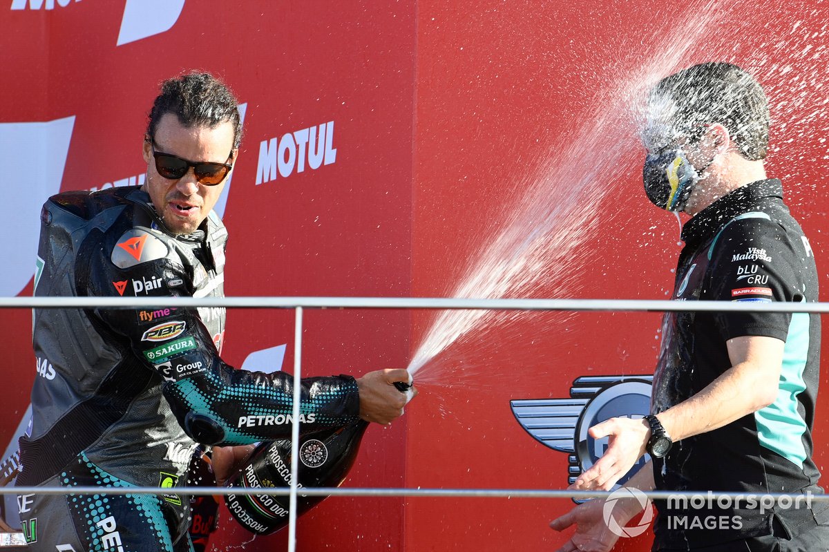 Morbidelli missed out on the 2020 MotoGP title by just 13 points