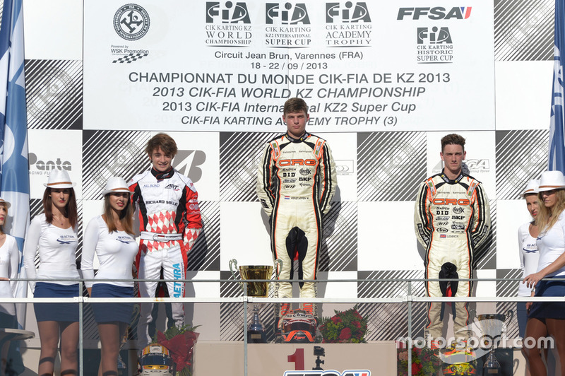 Charles Leclerc, CIK-FIA karting